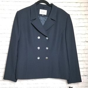 [NWT!] LE SUIT suit separates navy blazer